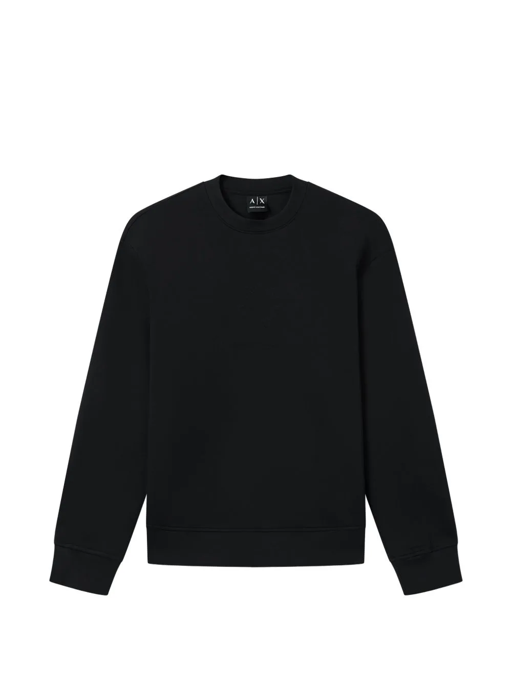 Stretch Bonded Cotton Sweatshirt by Armani Exchange