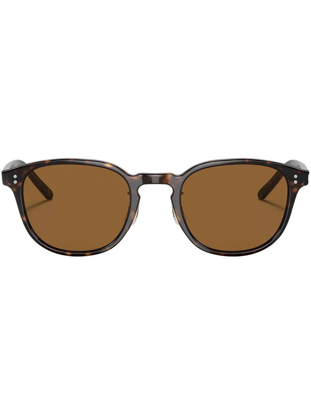 Fairmont Sun-F Round-Frame Sunglass by Oliver Peoples