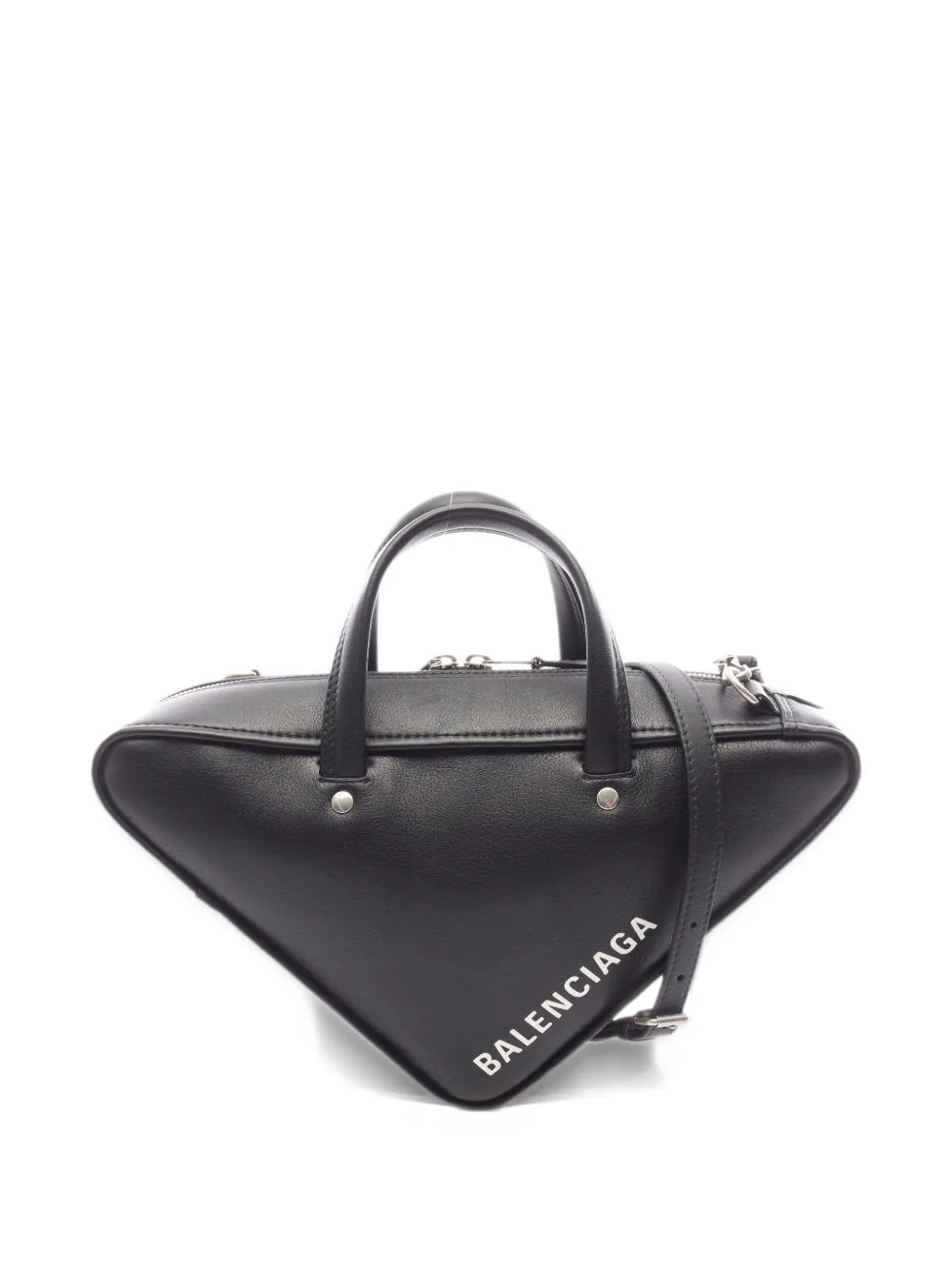 2010s Triangle Duffel Shoulder Bag by Balenciaga Pre-Owned