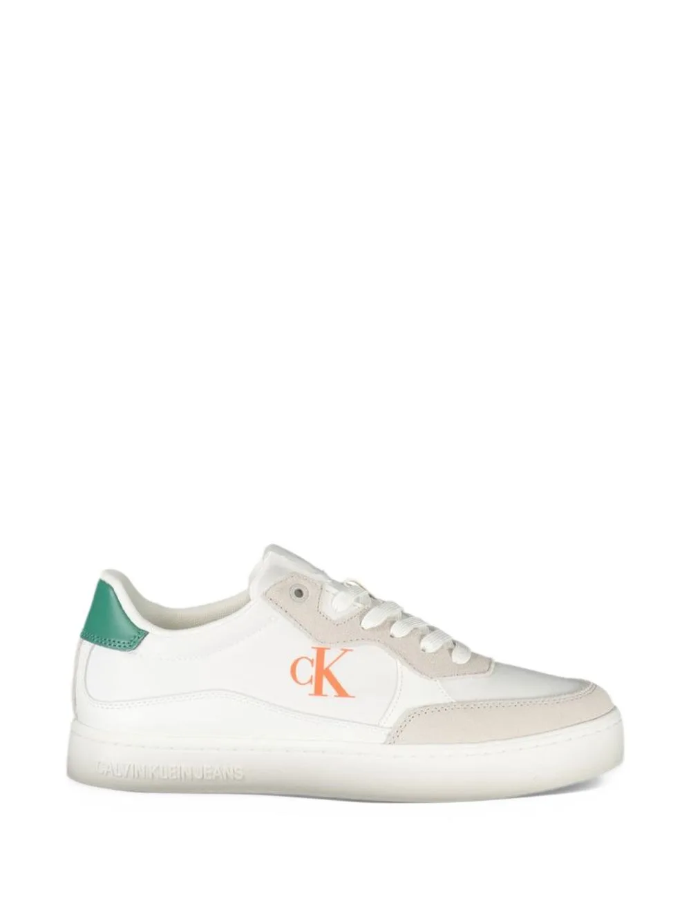 Logo-Print Panelled Sneakers by Calvin Klein