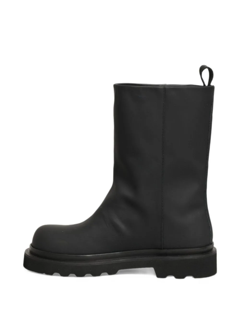 Chunky-Sole Leather Boots by Dolce & Gabbana
