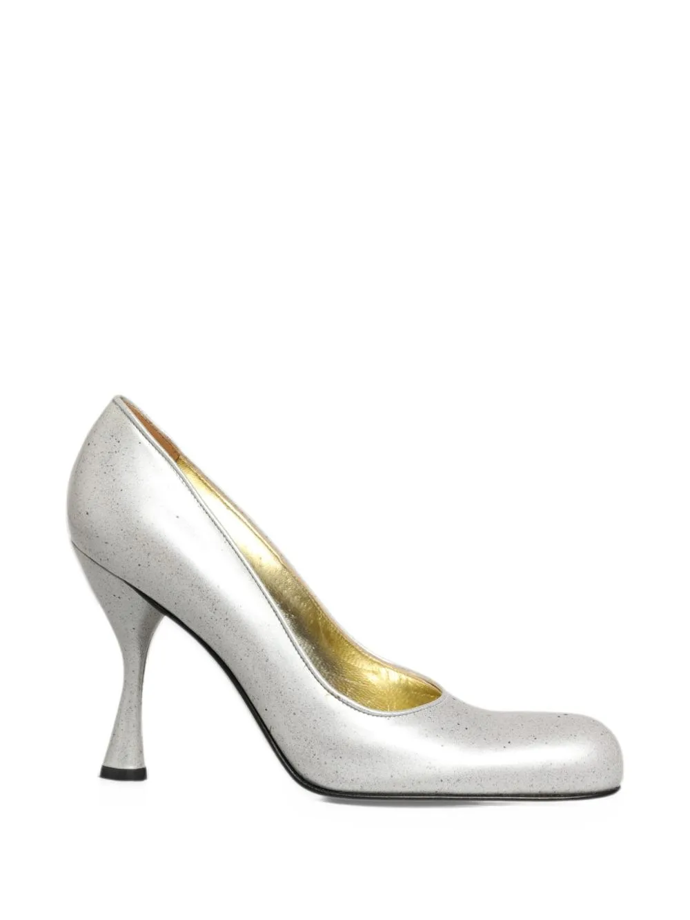 Speckled Leather Pumps by Dolce & Gabbana