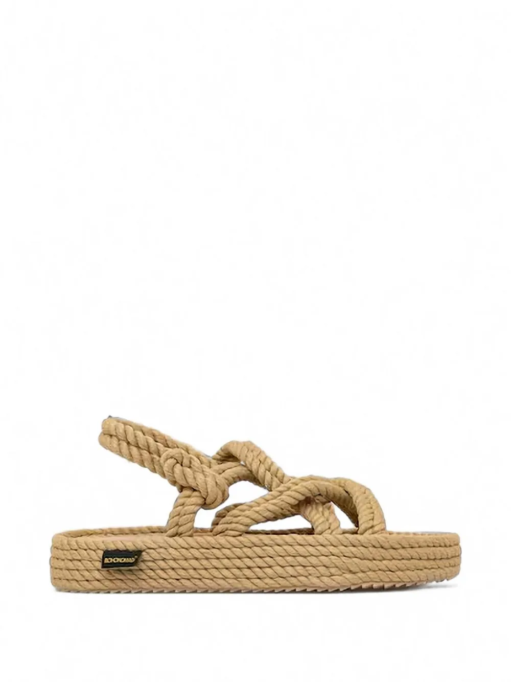 Bodrum Rope-Detailed Platform Sandals by BOHONOMAD