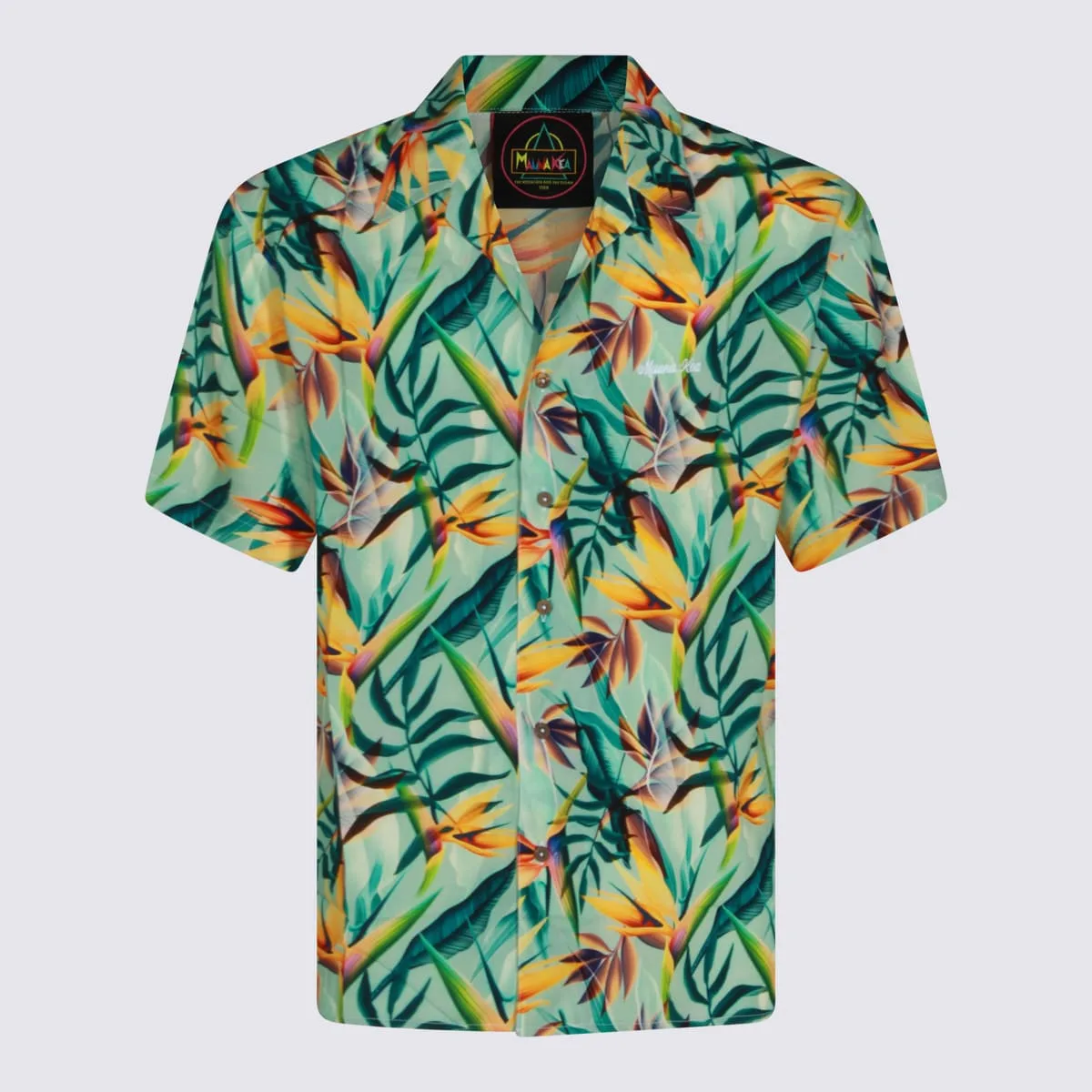 Multicolor Viscose Tropical Shirt by Mauna Kea