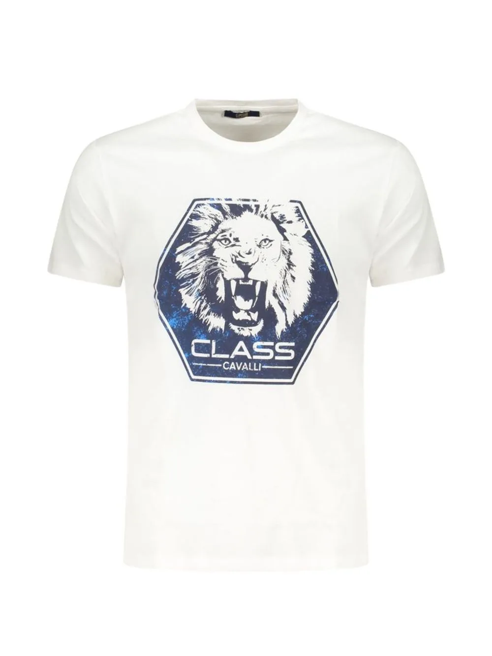 Lion-Print T-Shirt by Cavalli Class
