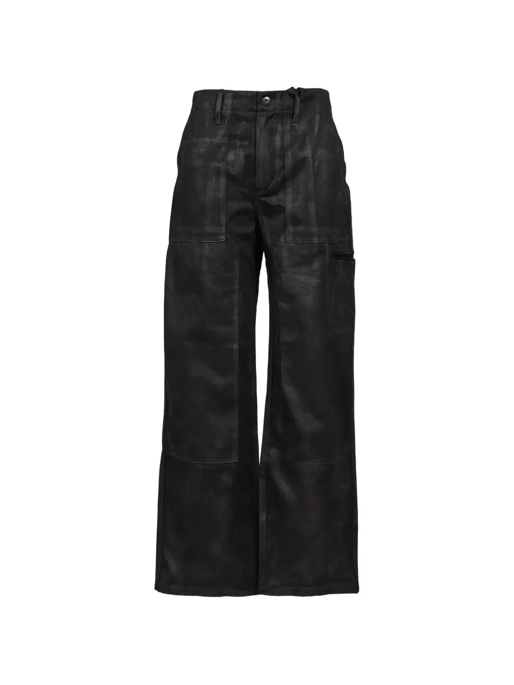 Screen-Print Wide-Leg Trousers by EPHMRL