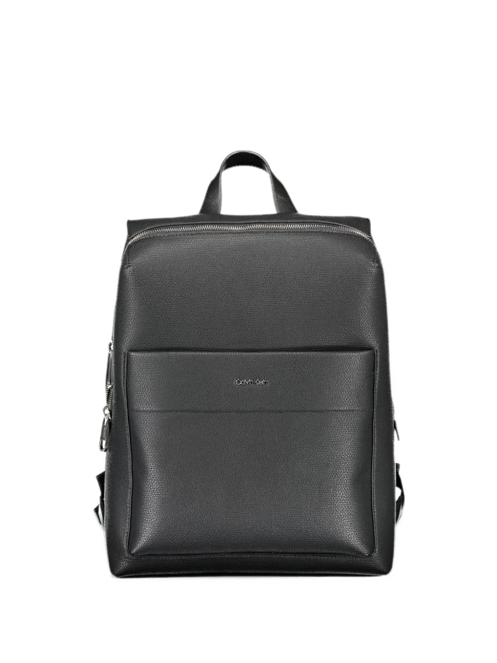 Textured Buckle-Fastening Backpack by Calvin Klein