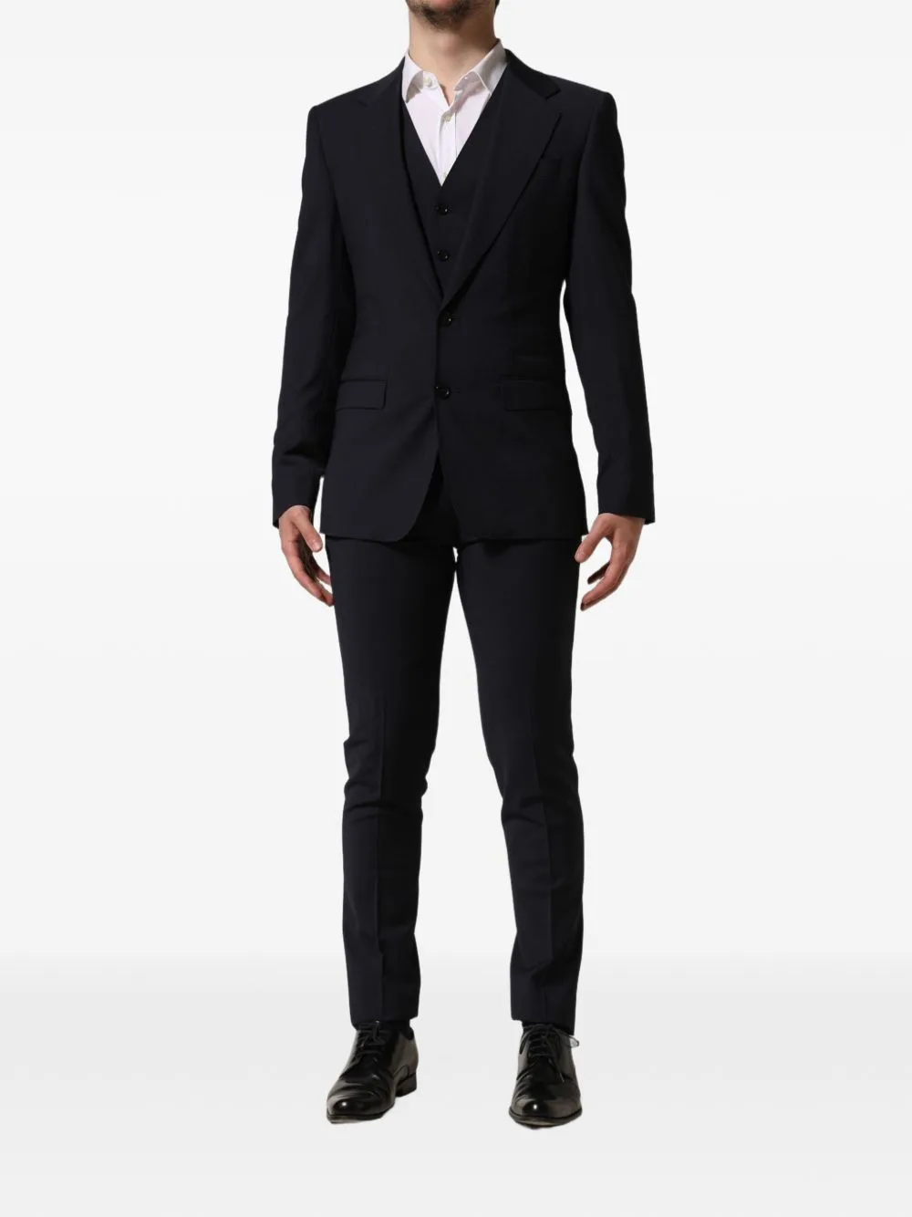 Single-Breasted Slim-Fit Suit Set (set of Three) by Dolce & Gabbana