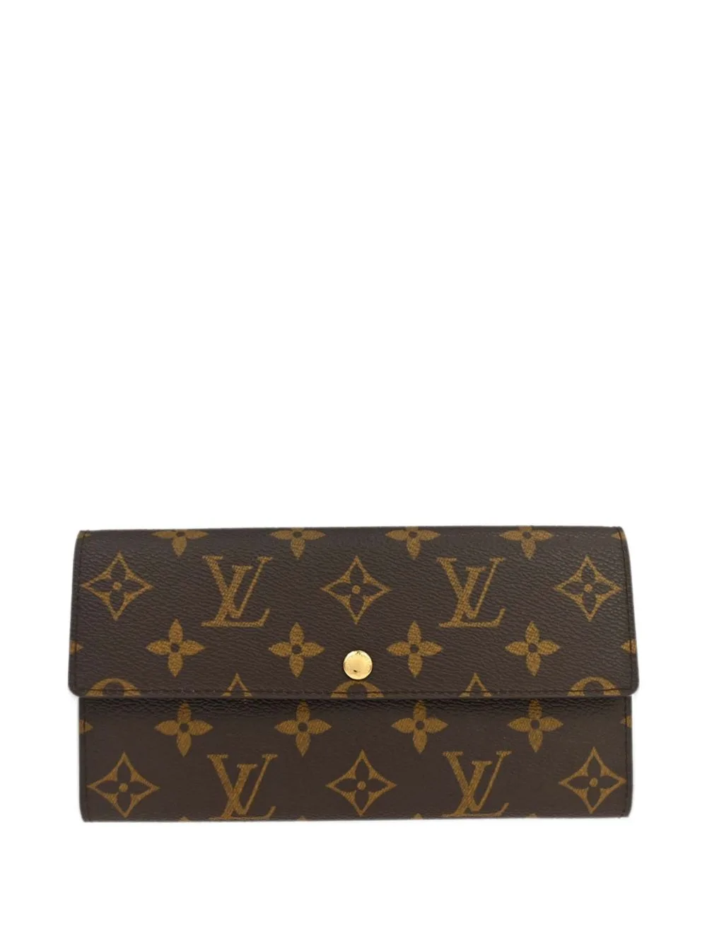 Pochette Porte Monnaie Monogram Canvas Credit Wallet by Louis Vuitton Pre-Owned