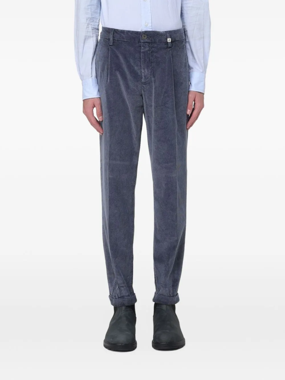 Pleated Corduroy Trousers by Myths