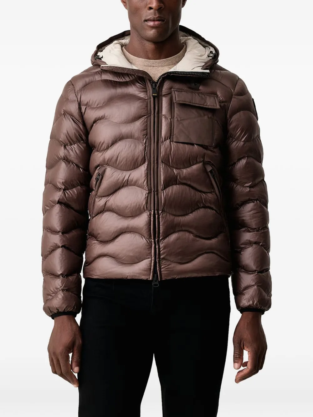 Wave-Quilted Sorona® Aura Hooded Jacket by Blauer