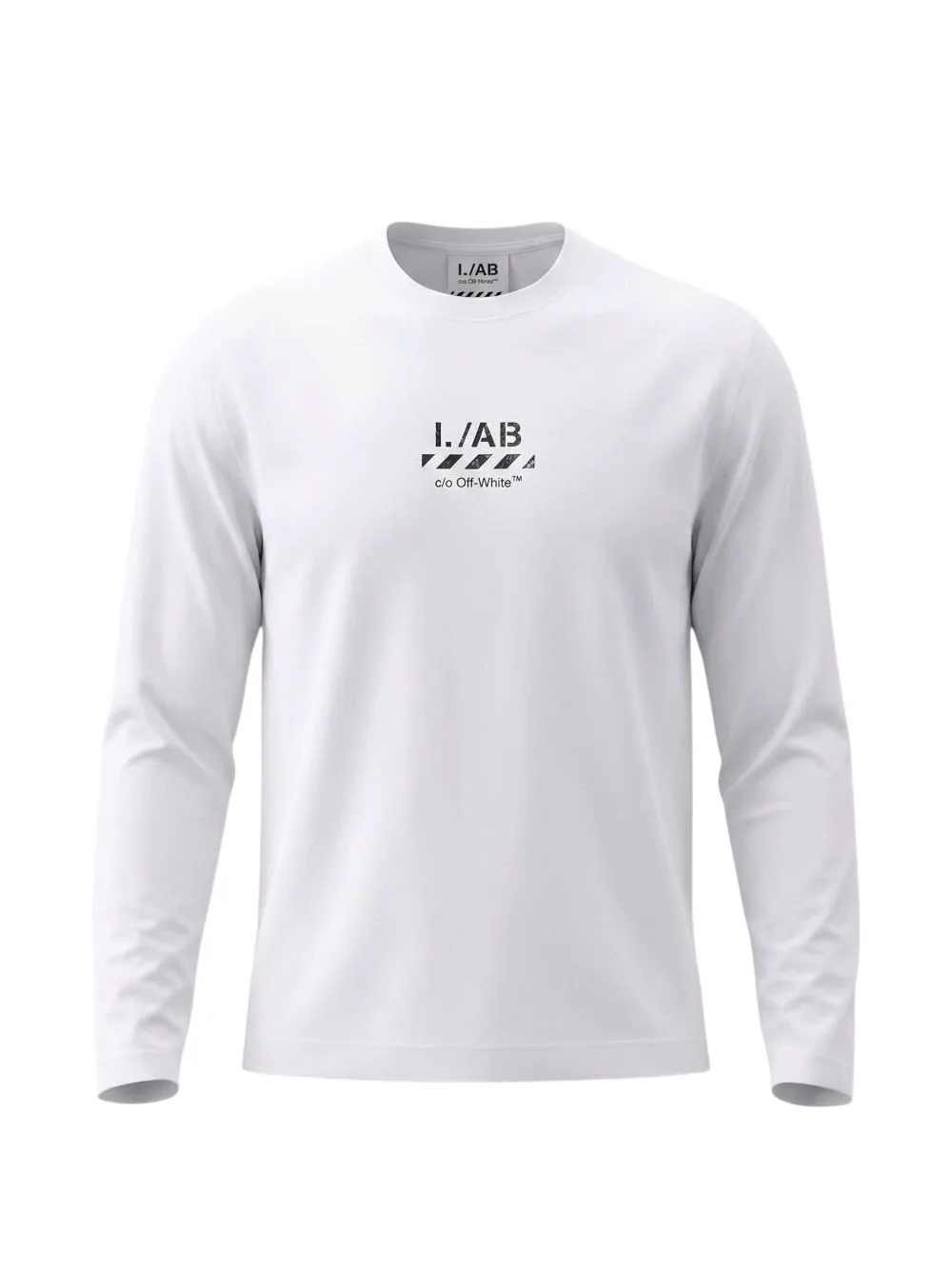 L/AB Diagonal Long-Sleeve T-Shirt by Off-White