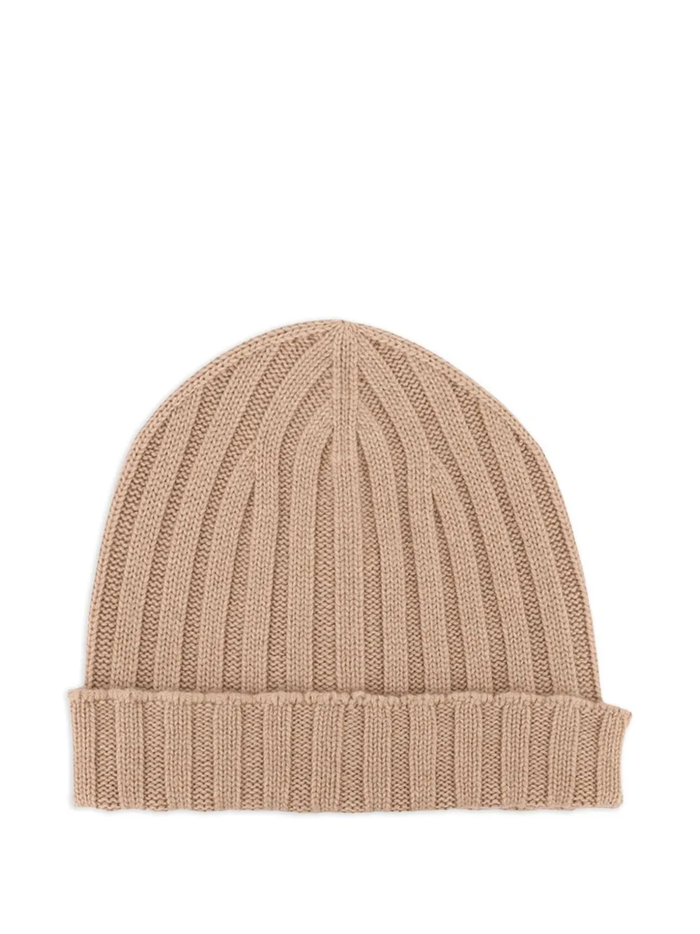 Ribbed-Knit Beanie Hat by Filippo De Laurentiis