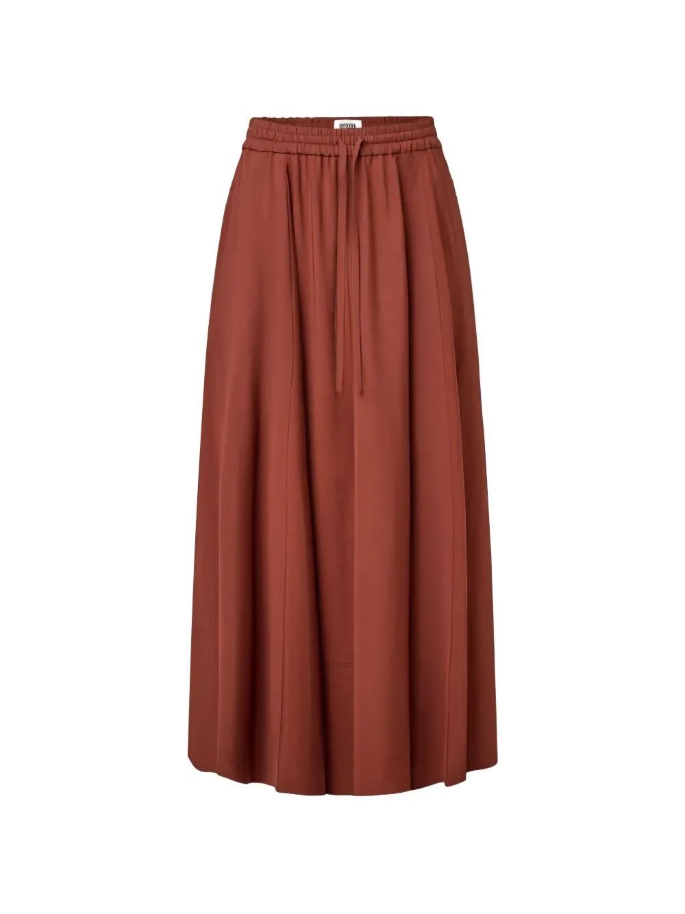 Qerime Drawstring Pleated Midi Skirt by Drykorn