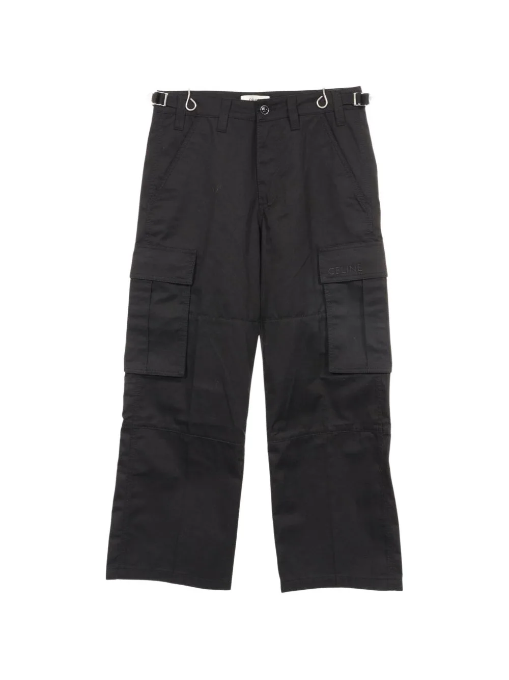 2010s Logo-Detail Cargo Pants by Celine Pre-Owned