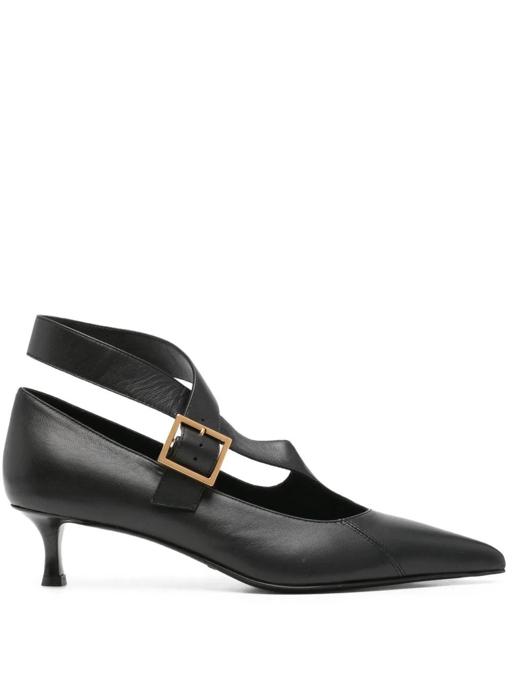 45mm Sloan Buckle-Strap Pumps by KHAITE