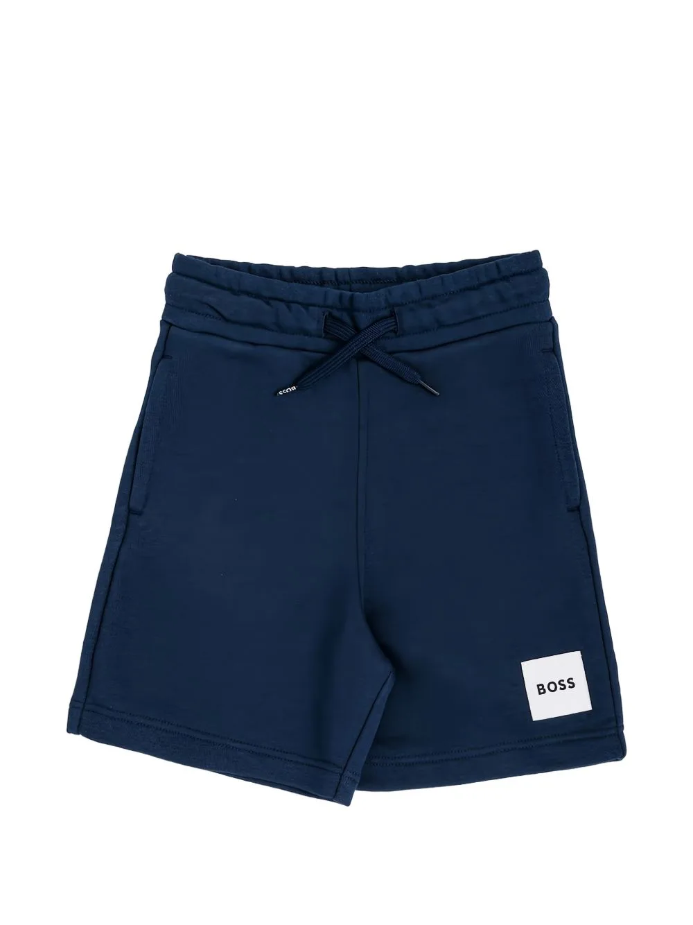 Fleece Shorts with Logo Label by BOSS Kidswear