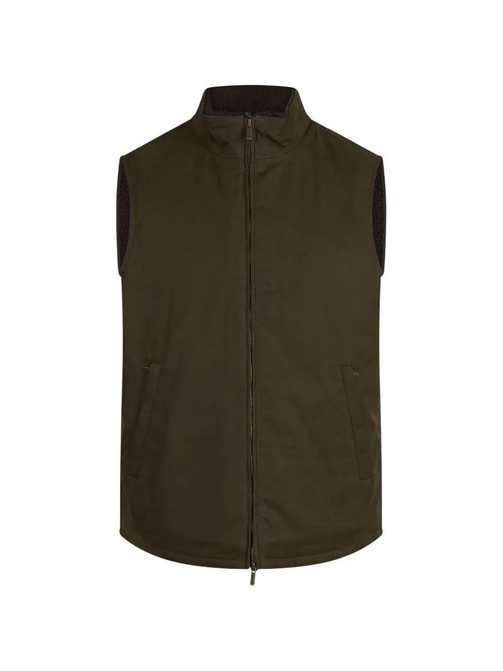 Edgar Waxed Vest with Teddy Lining by MC2 Saint Barth