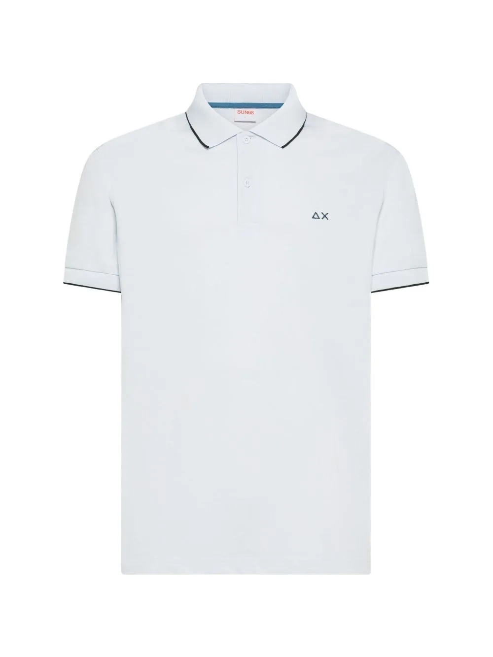 Logo-Embroidered Tipped Polo Shirt by Sun68