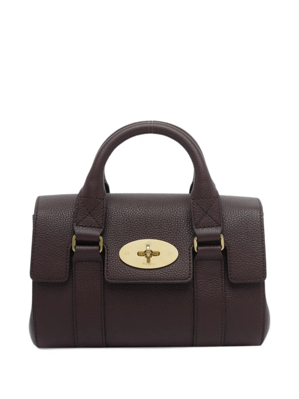 Mini Babyswater Leather Satchel Bag by Mulberry