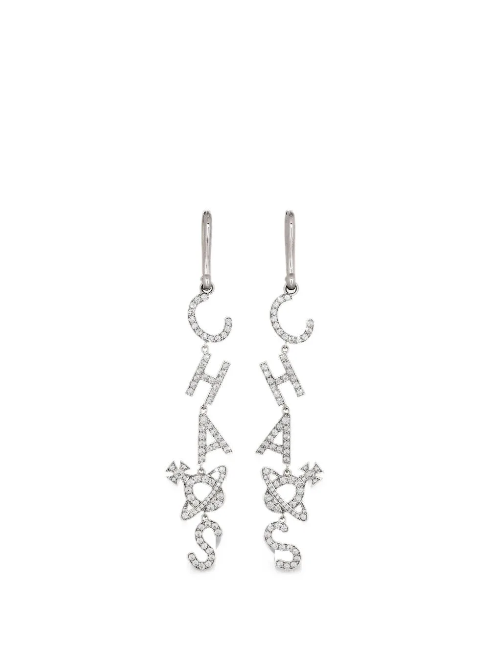 Chaos Large Earrings by Vivienne Westwood
