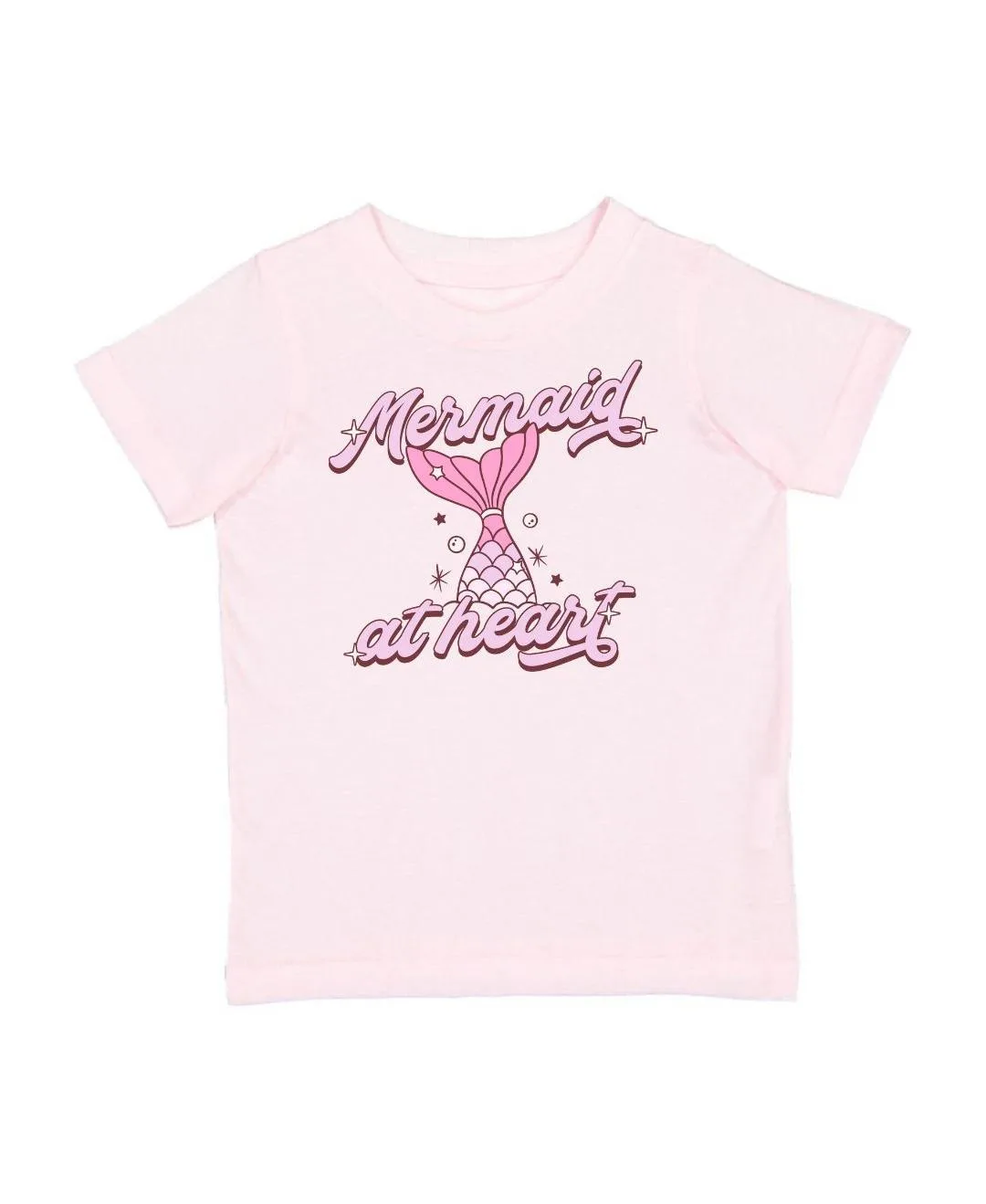 Mermaid at Heart Short Sleeve T-Shirt by Sweet Wink
