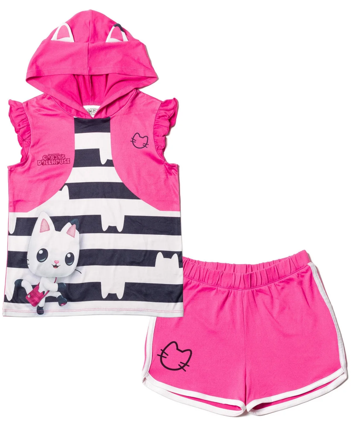Dreamworks Tank Top and Dolphin Shorts Outfit Set by Gabby's Dollhouse