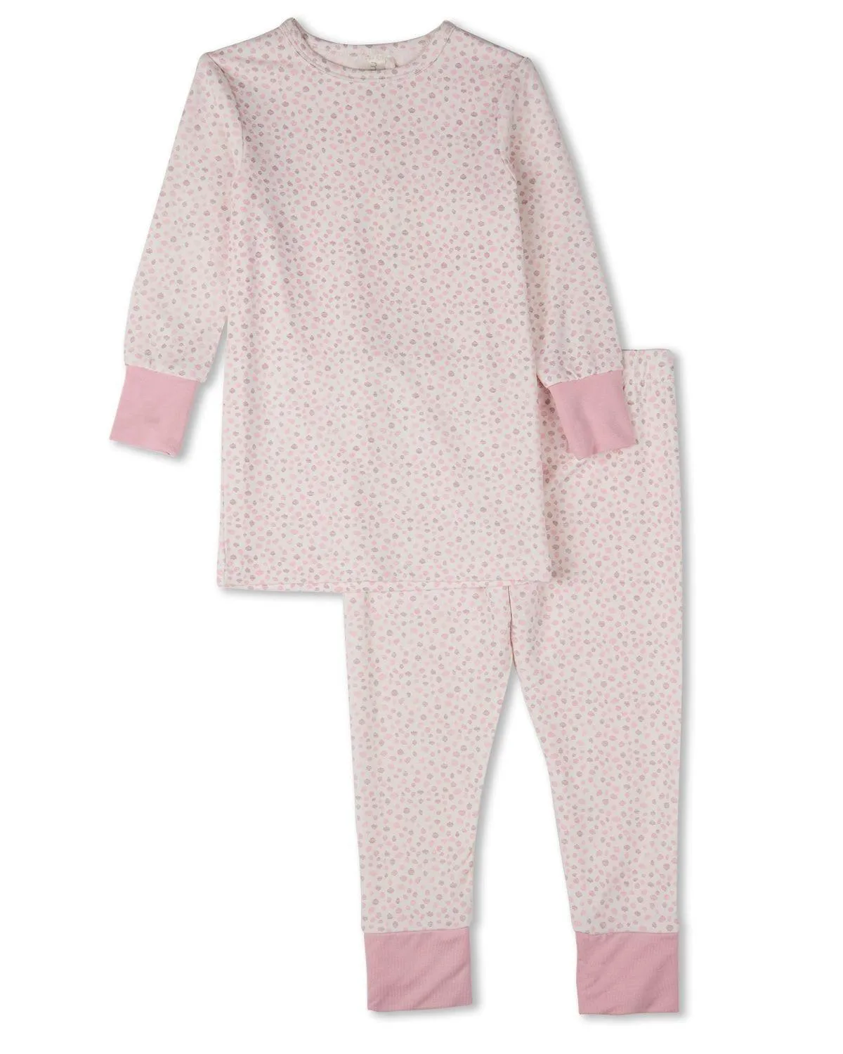 2 Piece "Abstract Spots" Rayon-Blend Lounge Set by Memoi