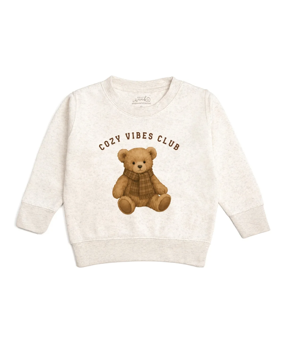 Cozy Teddy Sweatshirt by Sweet Wink