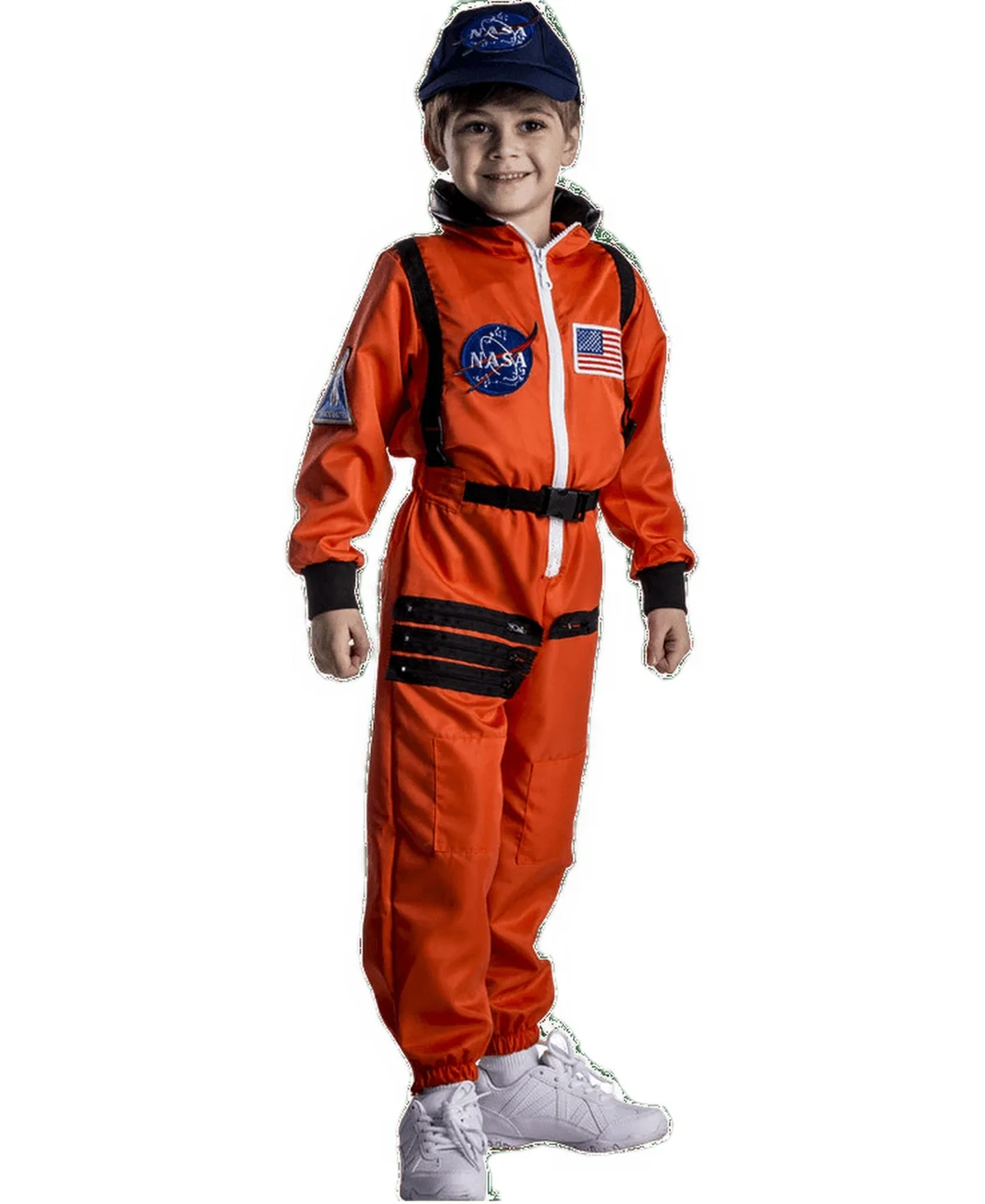 Nasa Astronaut Jumpsuit & Cap Costume by Dress Up America