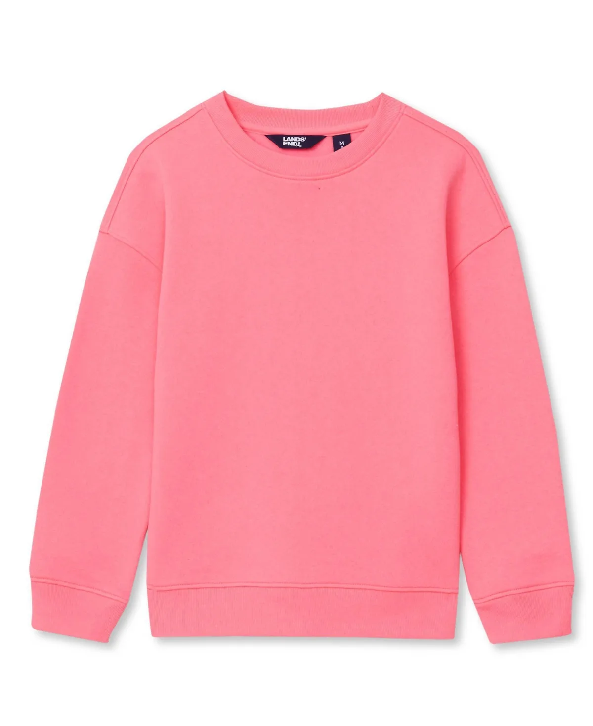 Husky Relaxed Fit Fleece Crewneck Sweatshirt by Lands' End