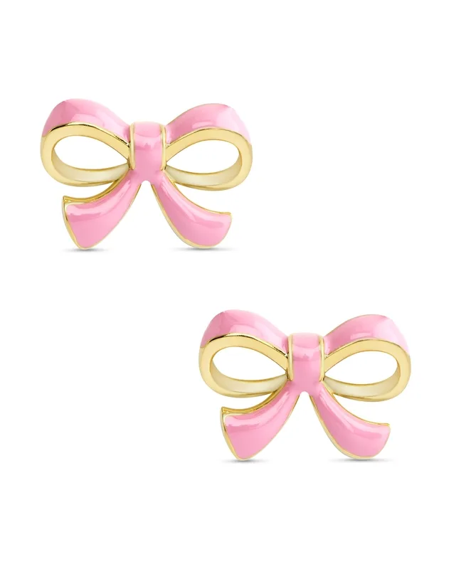 Bow Stud Earrings by Lily Nily