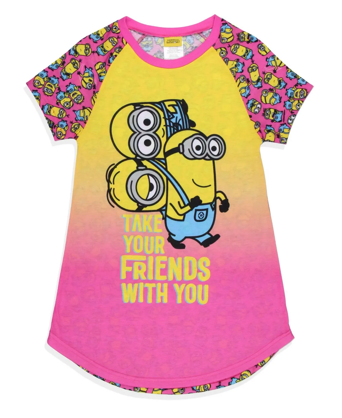 Minions Take Your Friends with You Pajama Nightgown by Despicable Me