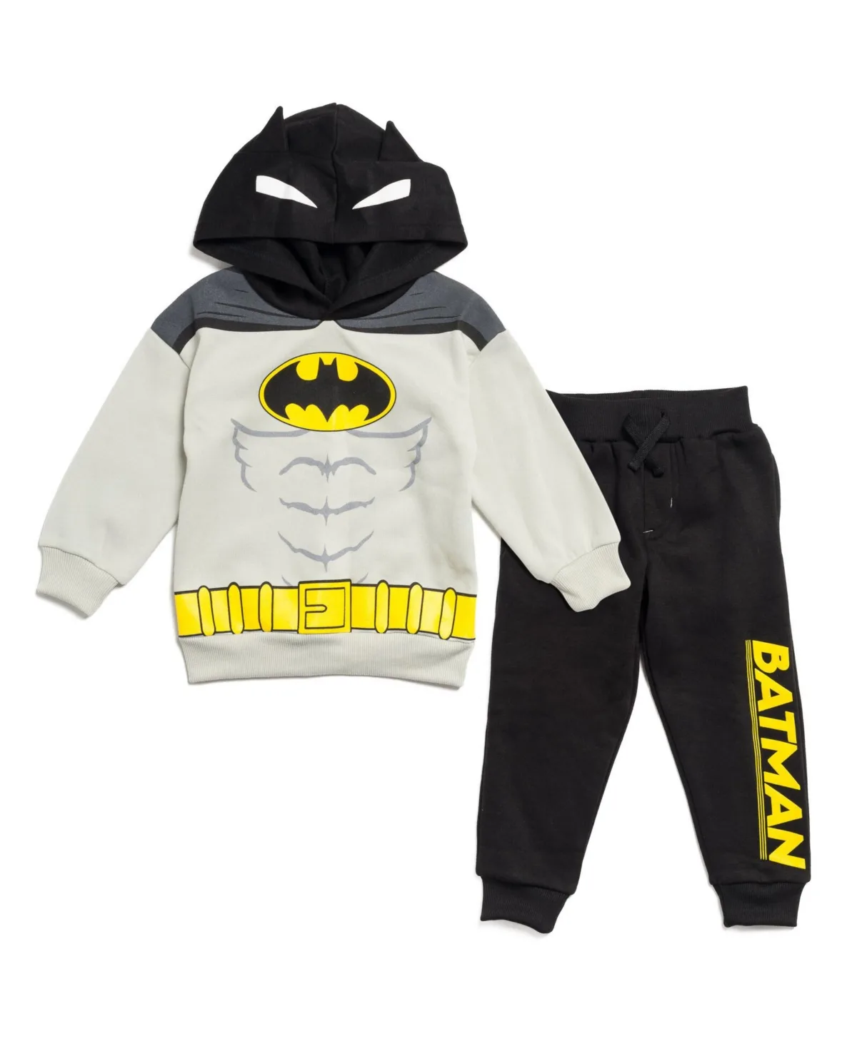 Justice League Superman Batman Fleece Pullover Hoodie and Pants Outfit Set by Justice League