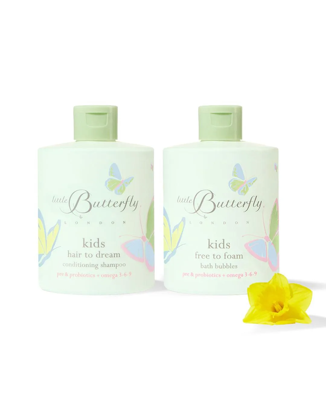 Foamy Adventure 2 Product Hair and Skincare Bundle by Little Butterfly London