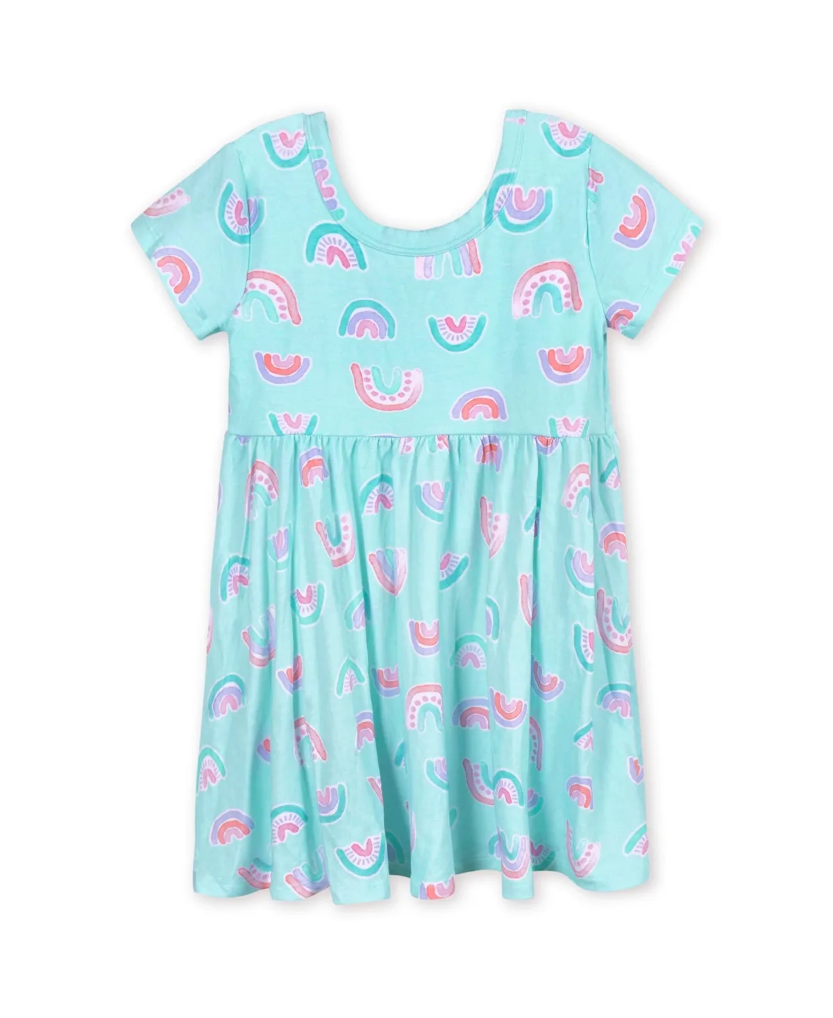 Midnight Floral Short Sleeve Twirl Dress by Gerber