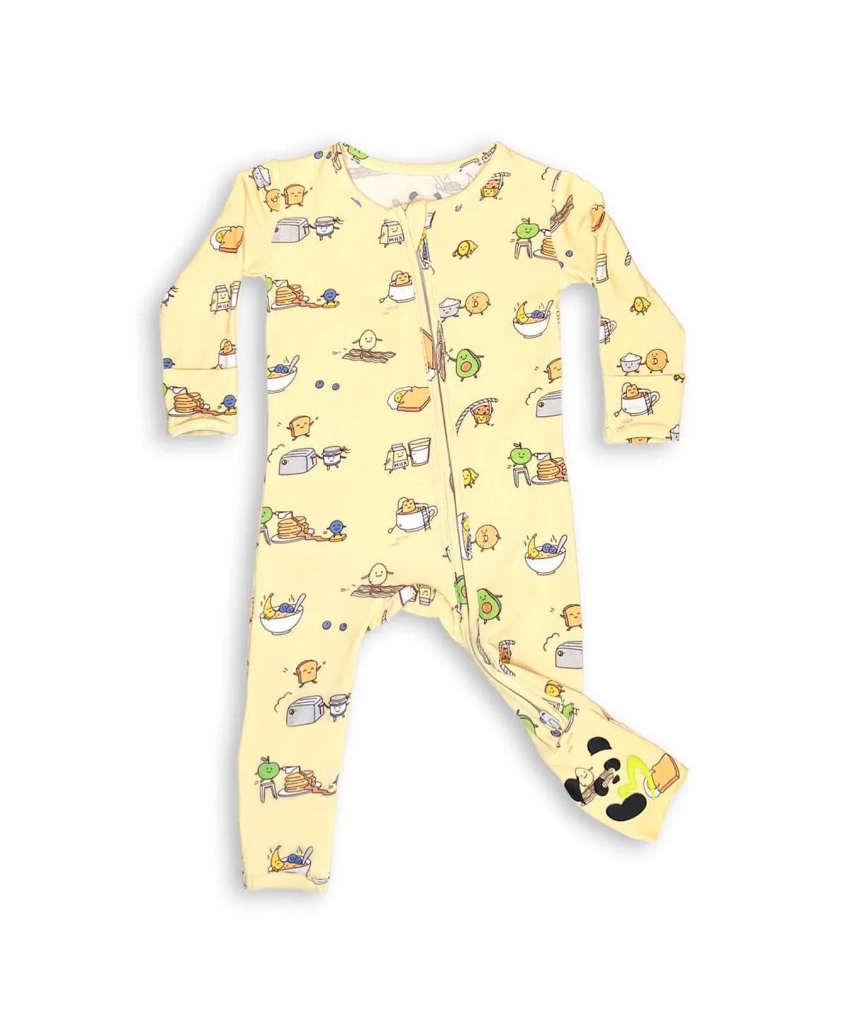 Love You Brunches Convertible Footie by Bellabu Bear