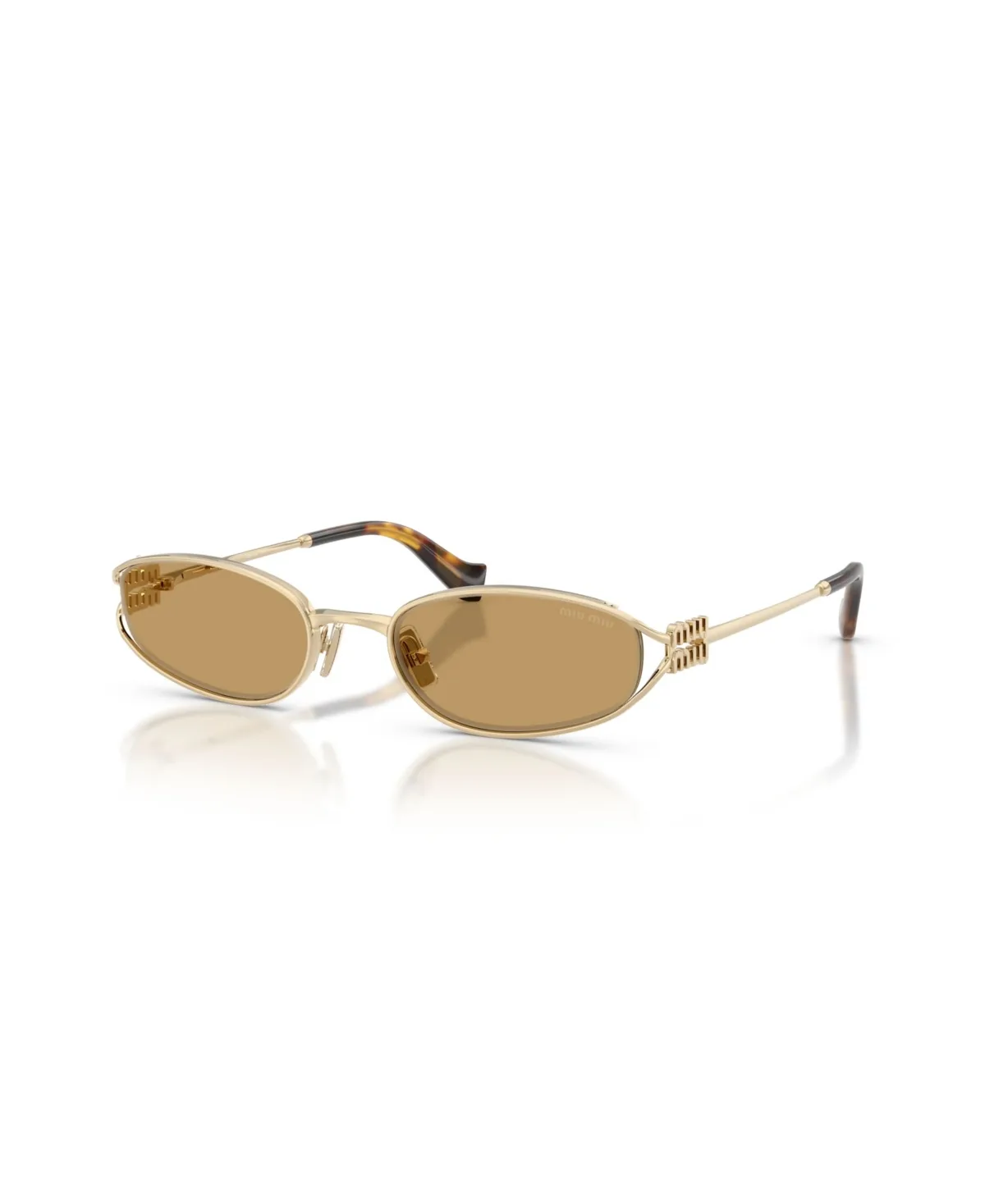 Geometric Metal Sunglasses Mu C51S by Miu Miu