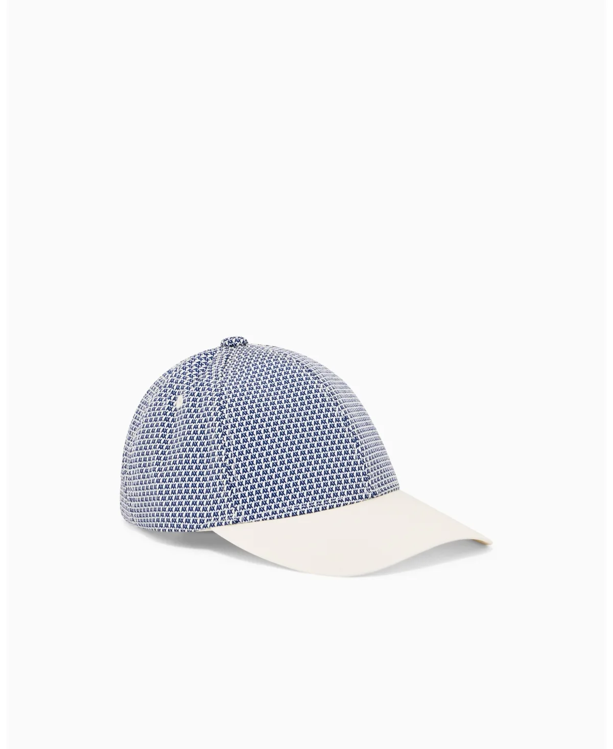 Nylon Allover Print Logo Cap by A|x Armani Exchange
