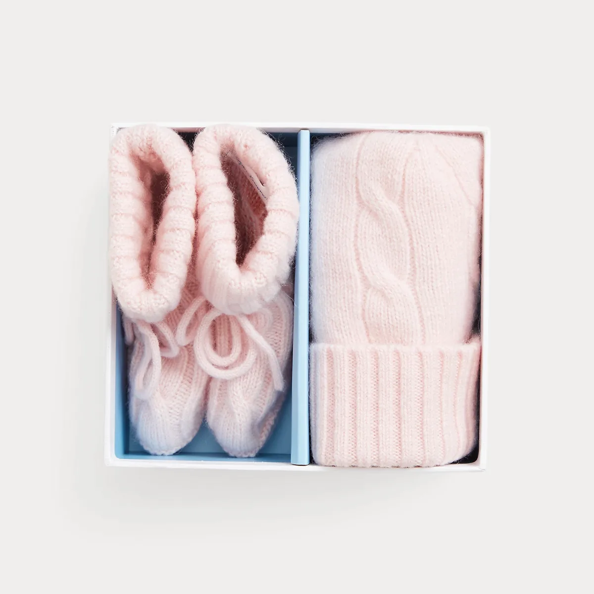 Cashmere Beanie & Bootie Set by Ralph Lauren