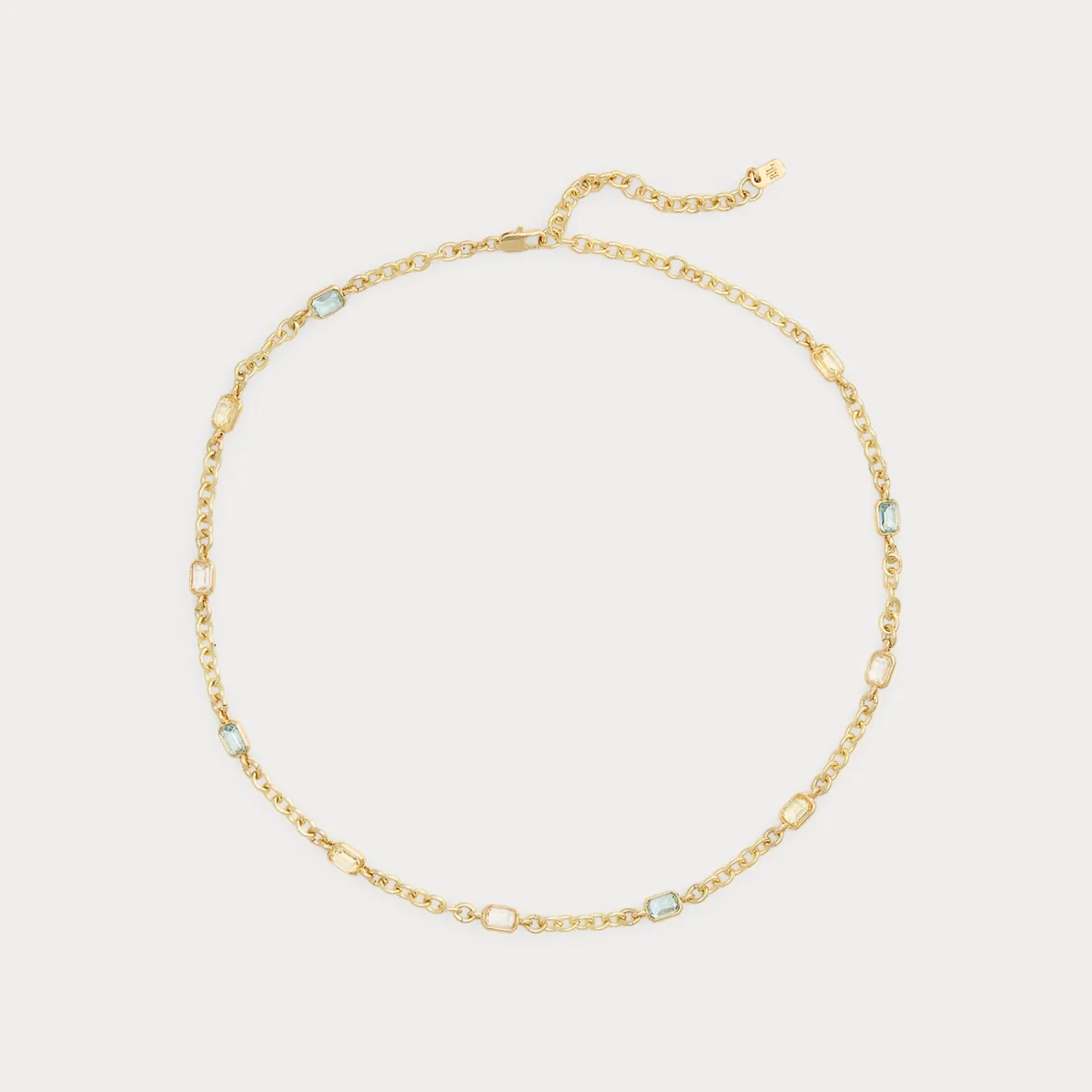 Gold-Plated Stone Station Necklace by Lauren Ralph Lauren