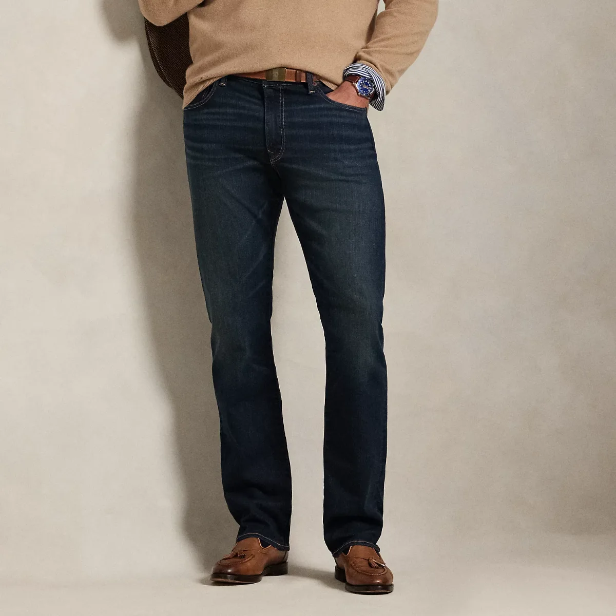 Hampton Straight Polo Pony Jean by Ralph Lauren Big & Tall