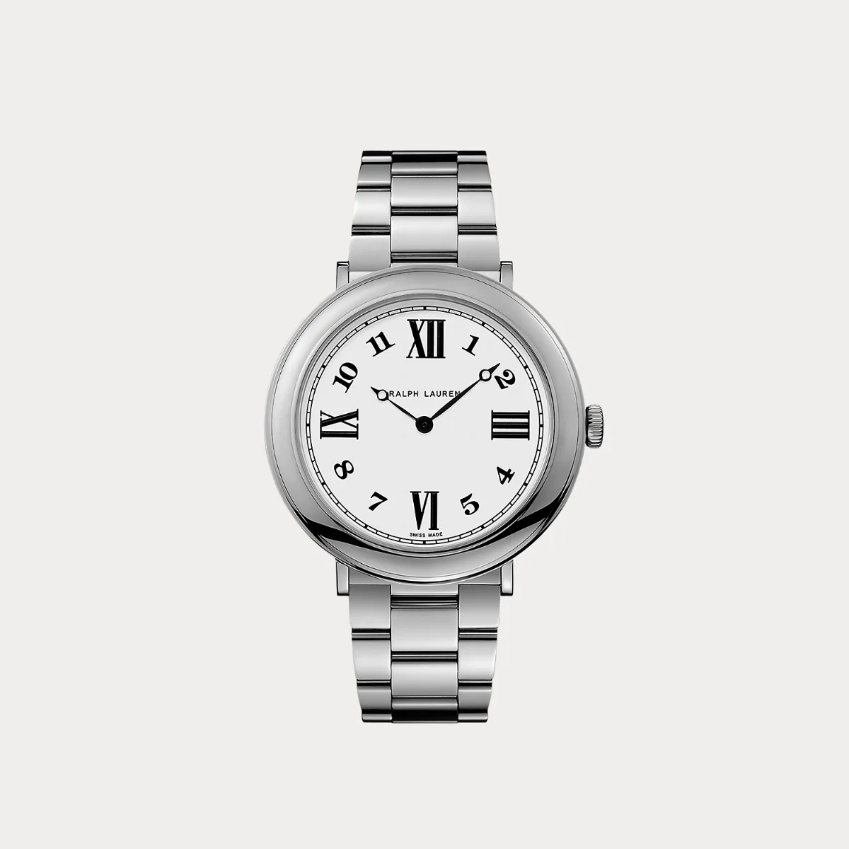 38 mm Steel Watch with Bracelet by Ralph Lauren