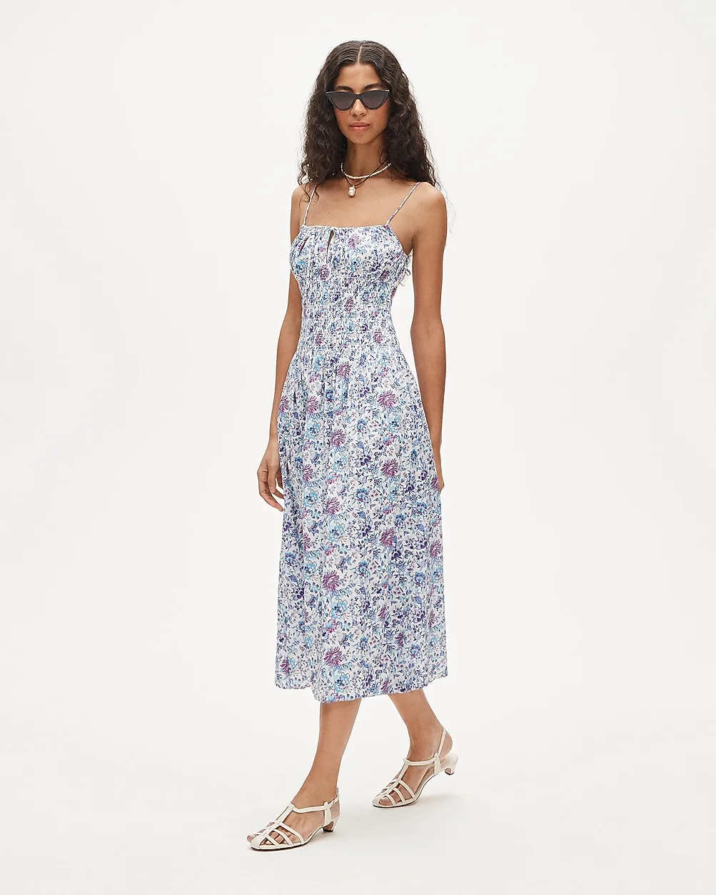 Smocked Sundress in Liberty® Christelle Fabric by J.Crew