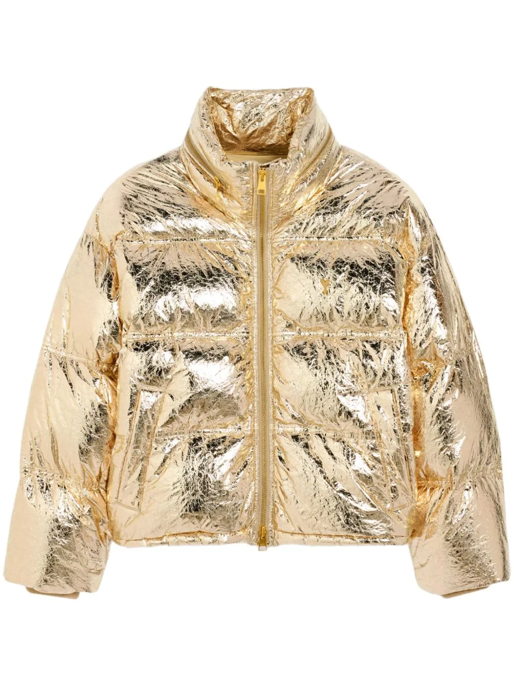 Zip-Up Padded Down Jacket by AMI Paris