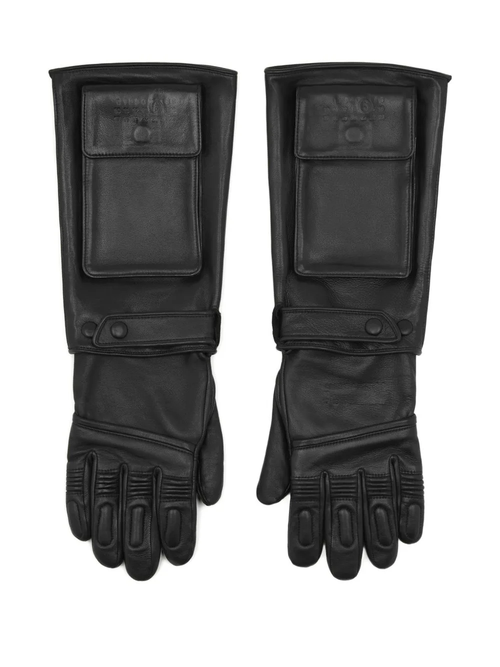 Leather Gloves by MM6 Maison Margiela