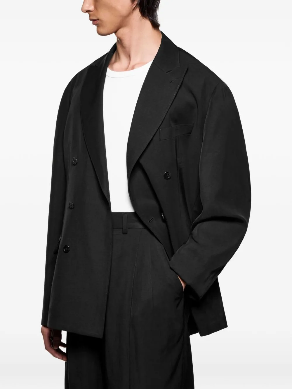 LT Double-Breasted Suit Jacket by MKI Miyuki Zoku