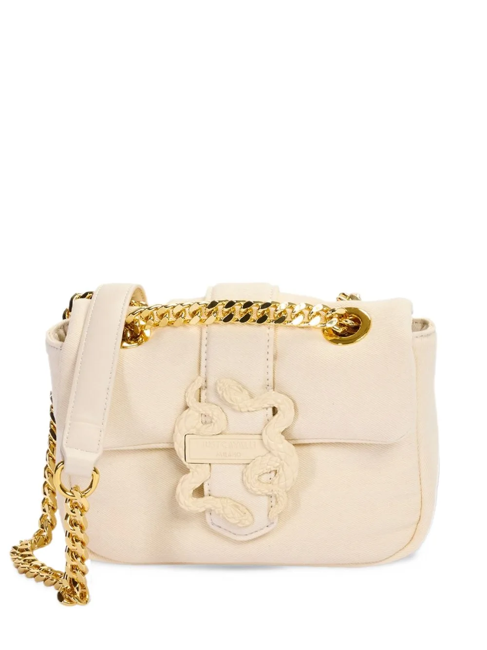 Iconic Snake Puffy Crossbody Bag by Just Cavalli