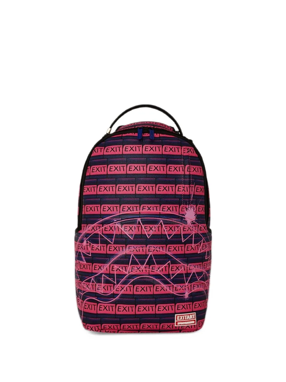 Exit All-Over Graphic-Print Backpack by Sprayground