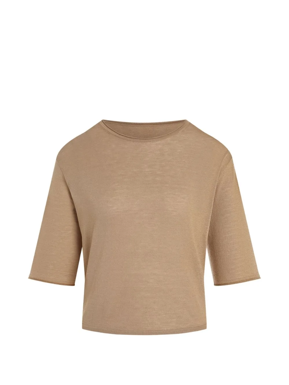 Mei Silk-Cotton T-Shirt by 12 STOREEZ